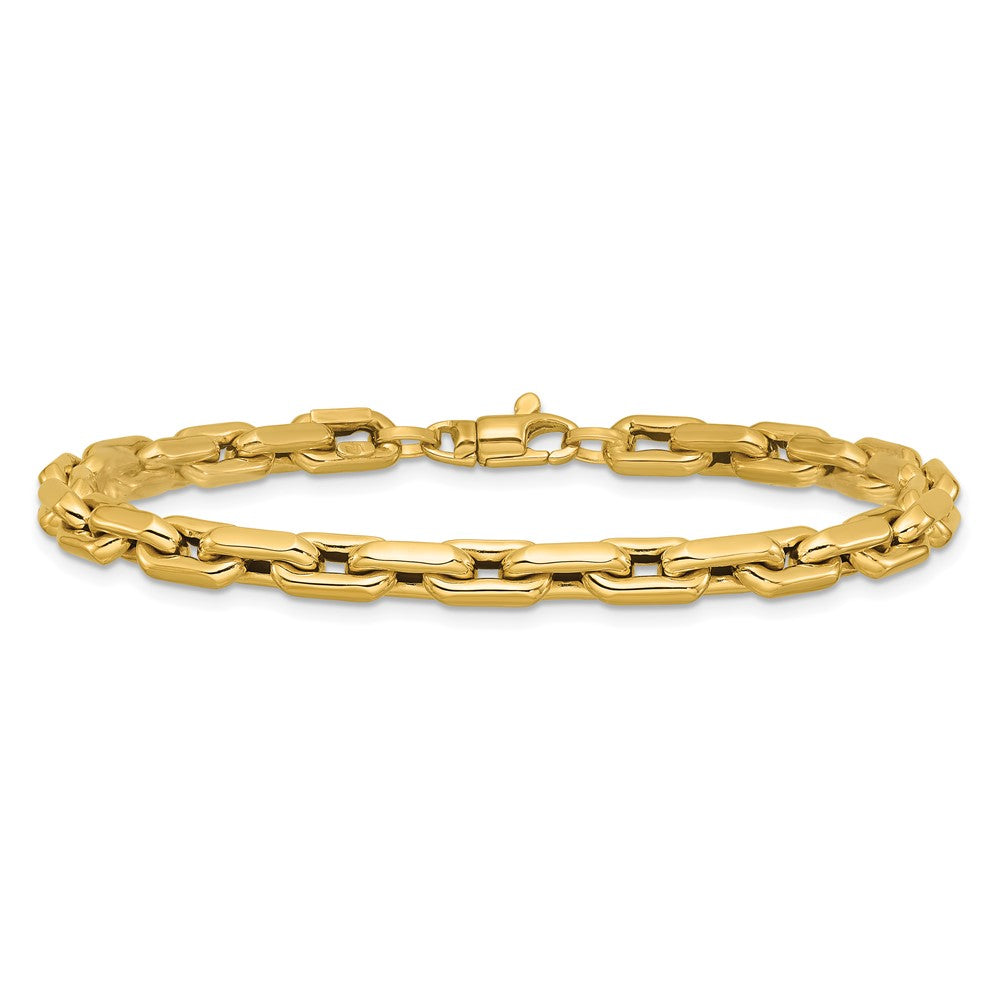 Polished Fancy Link Bracelet 7.5" - 4.85mm