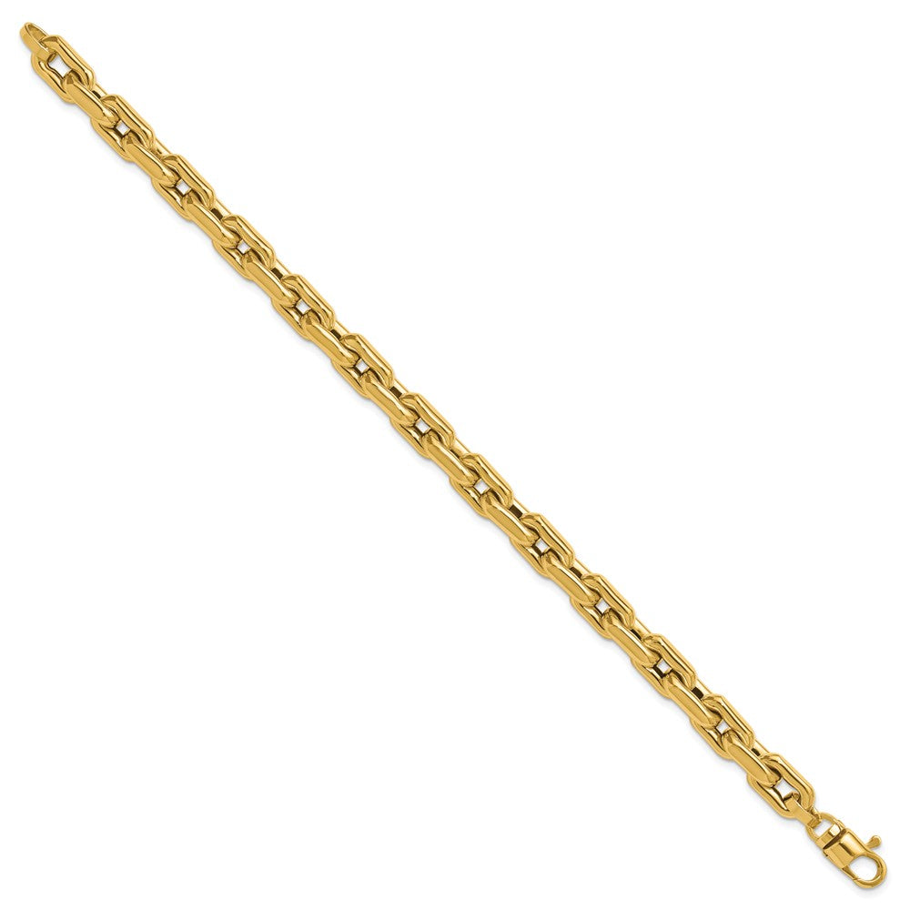 Polished Fancy Link Men's Bracelet 8.75" - 7.45mm