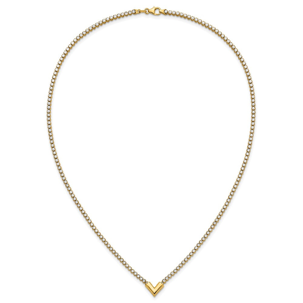 Polished Fancy Necklace 18" - 2.38mm