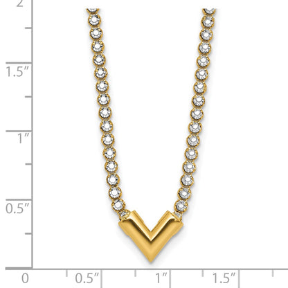 Polished Fancy Necklace 18" - 2.38mm