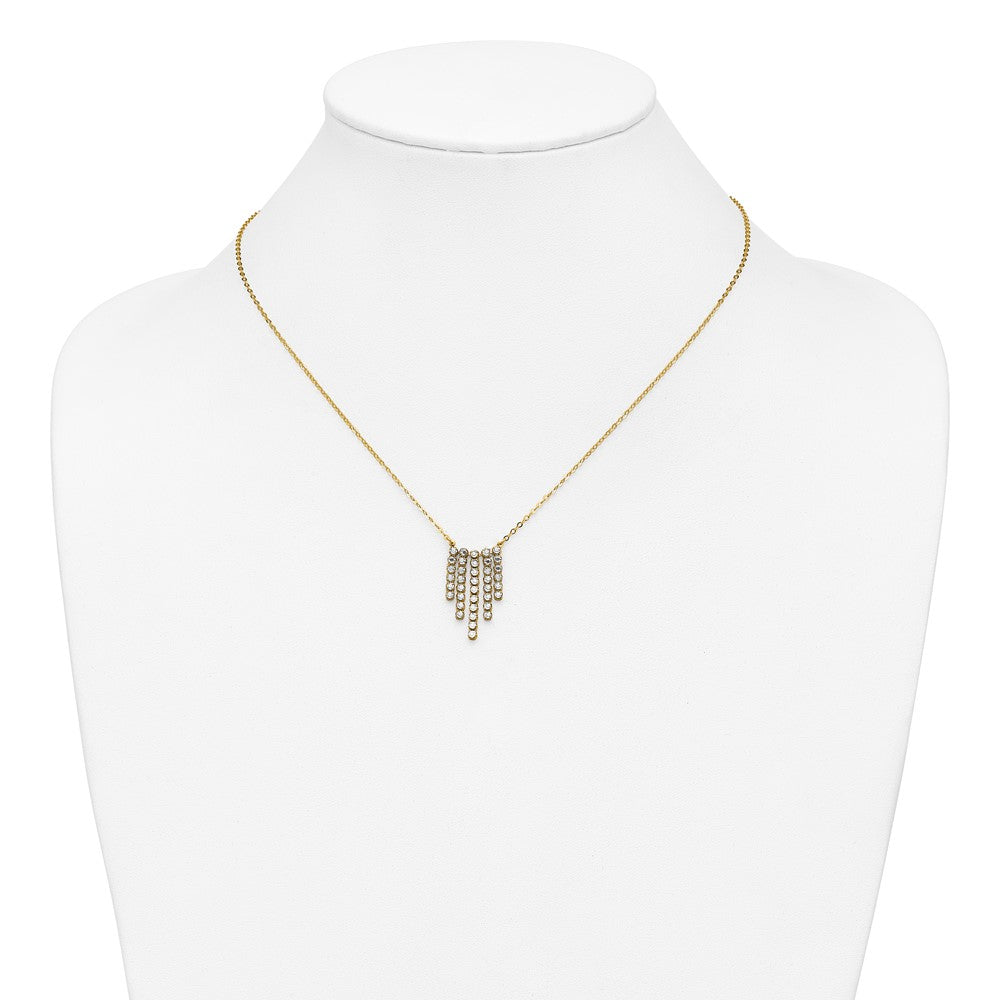 Polished Fancy Necklace 18" - 1.4mm