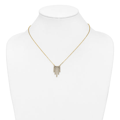 Polished Fancy Necklace 18" - 1.4mm