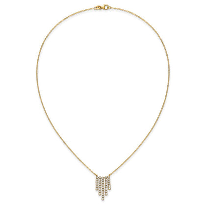 Polished Fancy Necklace 18" - 1.4mm