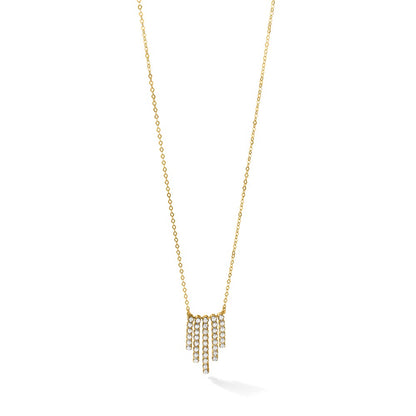 Polished Fancy Necklace 18" - 1.4mm