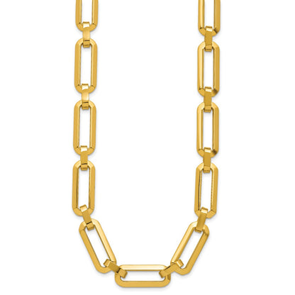Polished Fancy Link Necklace 18" - 16.33g
