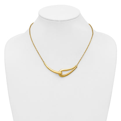 Polished Fancy Necklace 18" - 16.5mm
