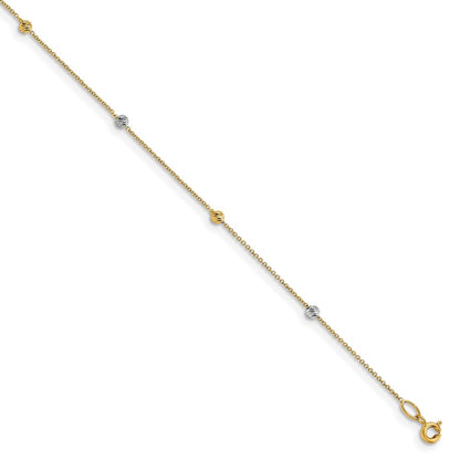 Polished D/C with 1in ext. Anklet