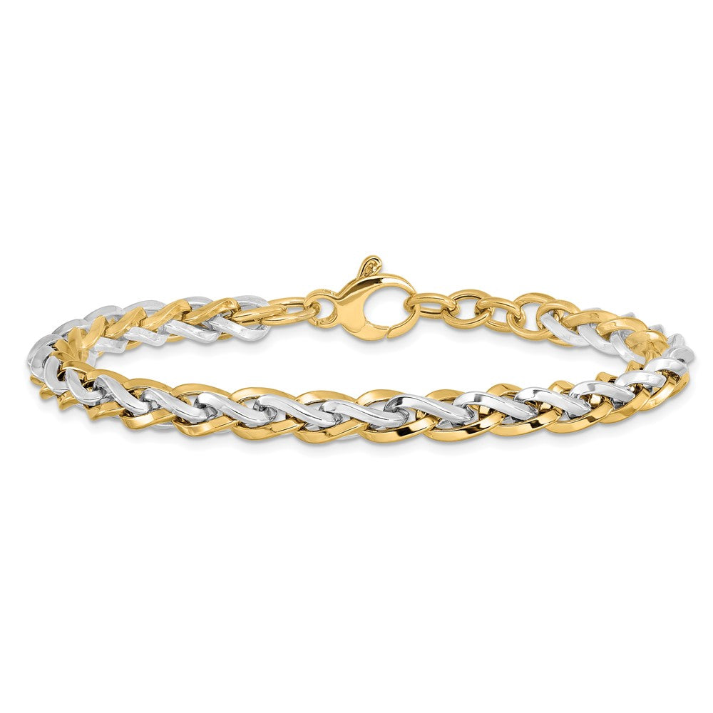 Polished Fancy Link w/ .5in ext. Bracelet
