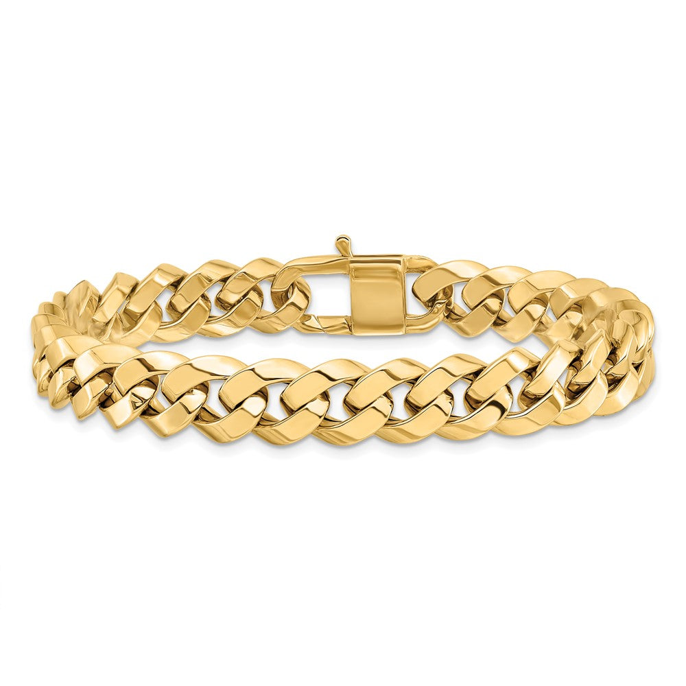 Polished Fancy Link Bracelet 8" - 18.44g