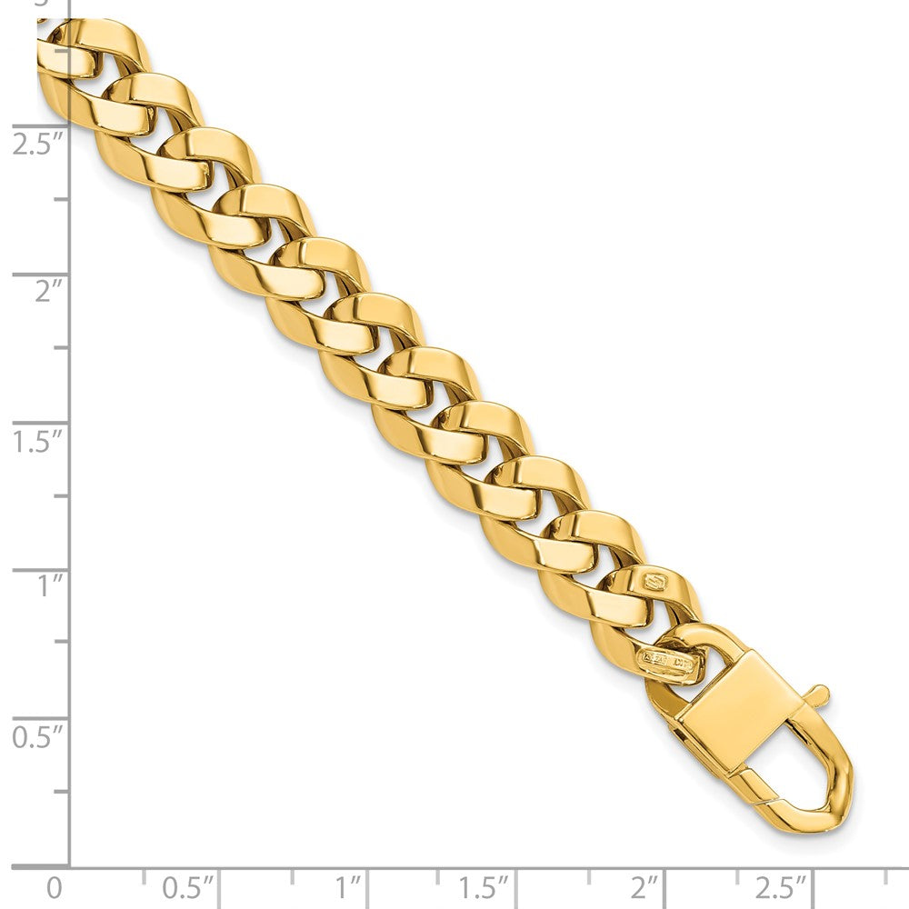 Polished Fancy Link Bracelet 8" - 18.44g