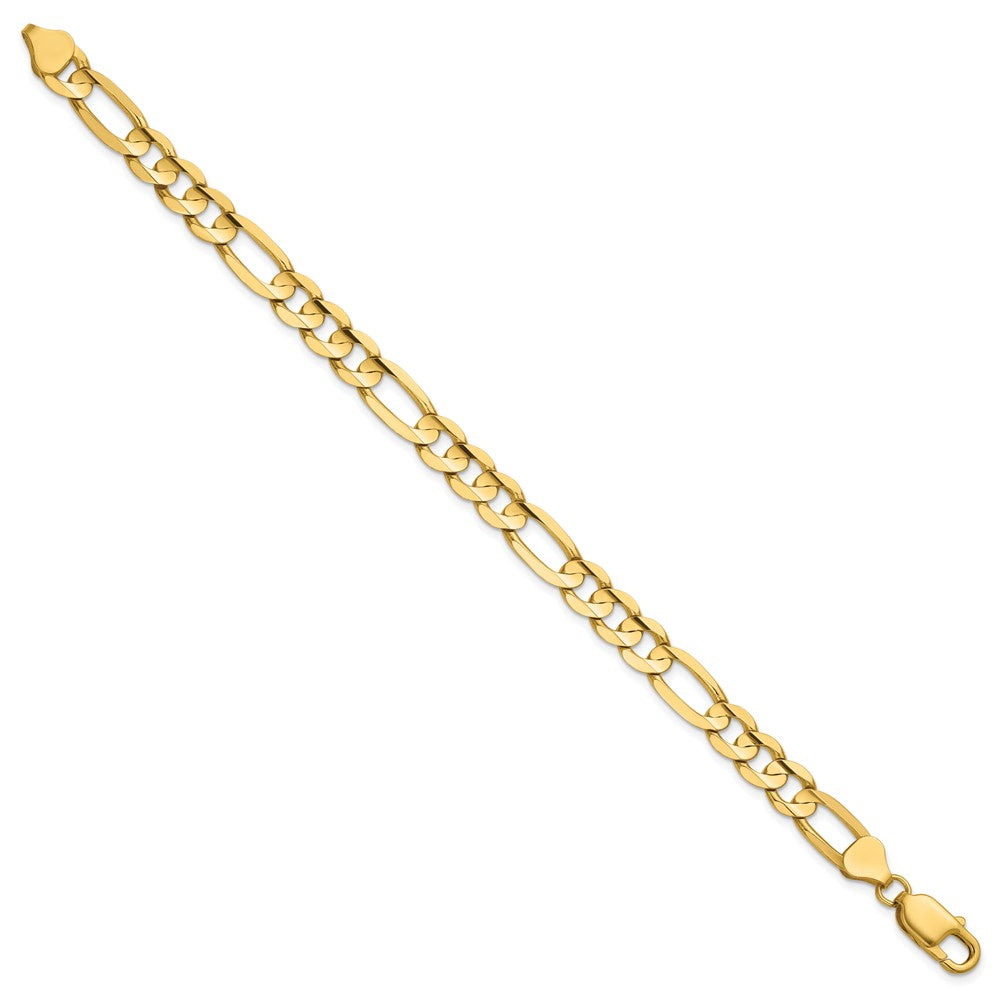 7.5mm Concave Open Figaro Chain