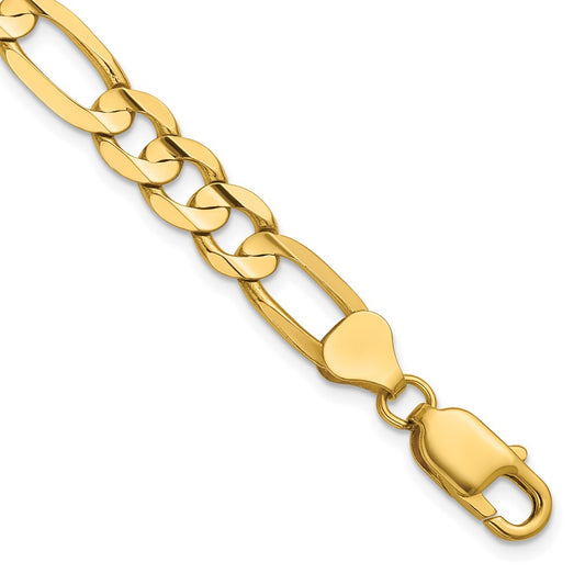 7.5mm Concave Open Figaro Chain