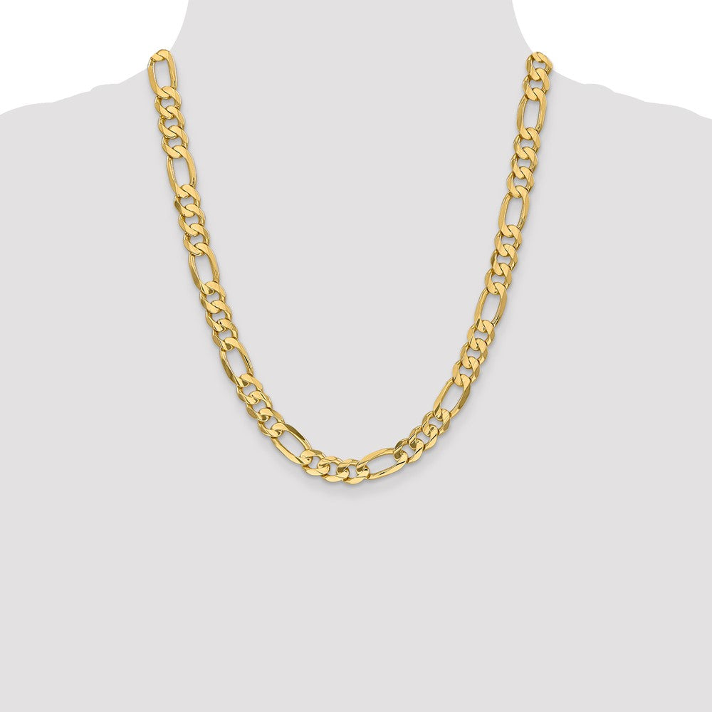 8.75mm Concave Open Figaro Chain