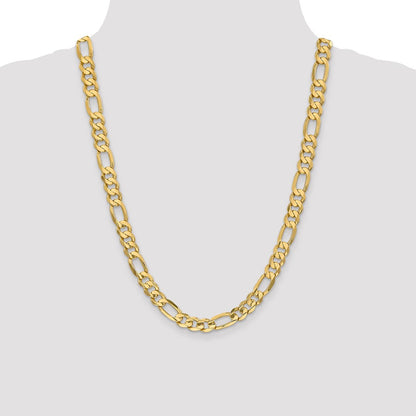 8.75mm Concave Open Figaro Chain