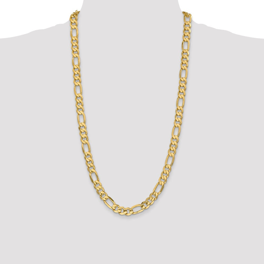 8.75mm Concave Open Figaro Chain
