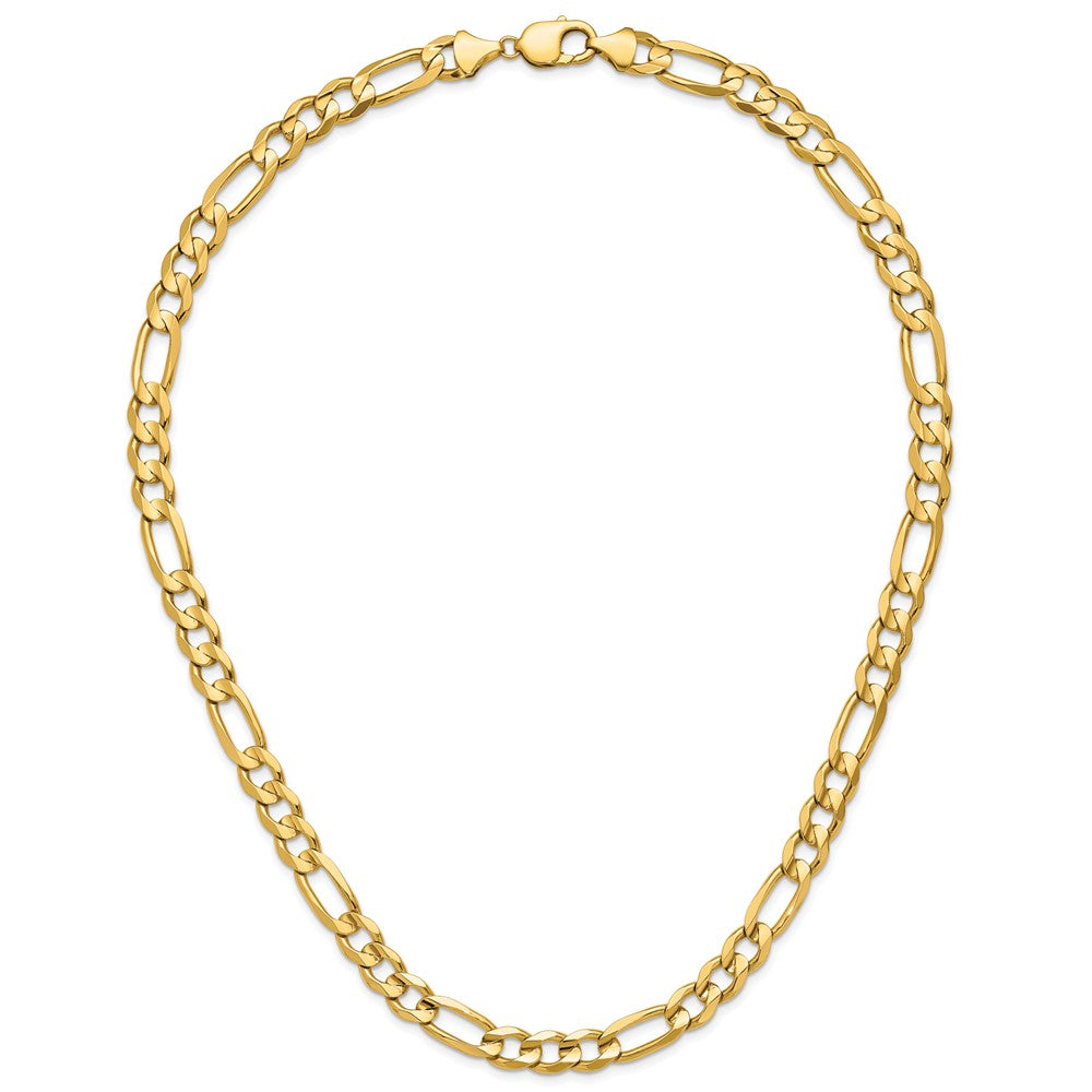 10.0mm Concave Open Figaro Chain