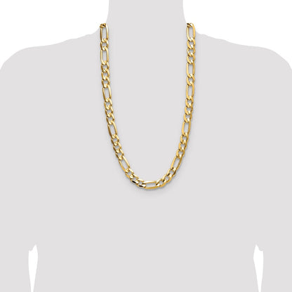 10.0mm Concave Open Figaro Chain