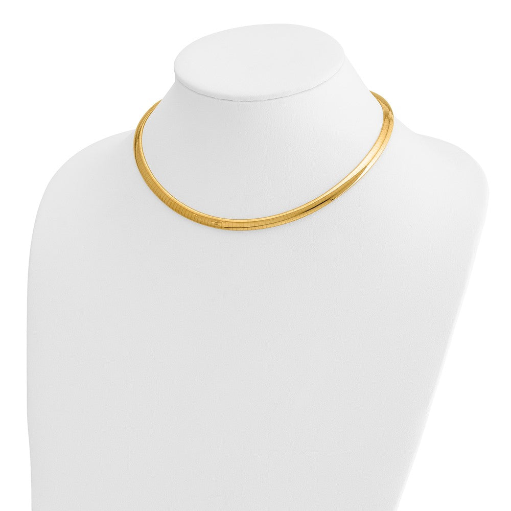 6mm Lightweight Omega Necklace