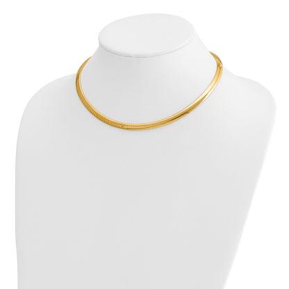6mm Lightweight Omega Necklace
