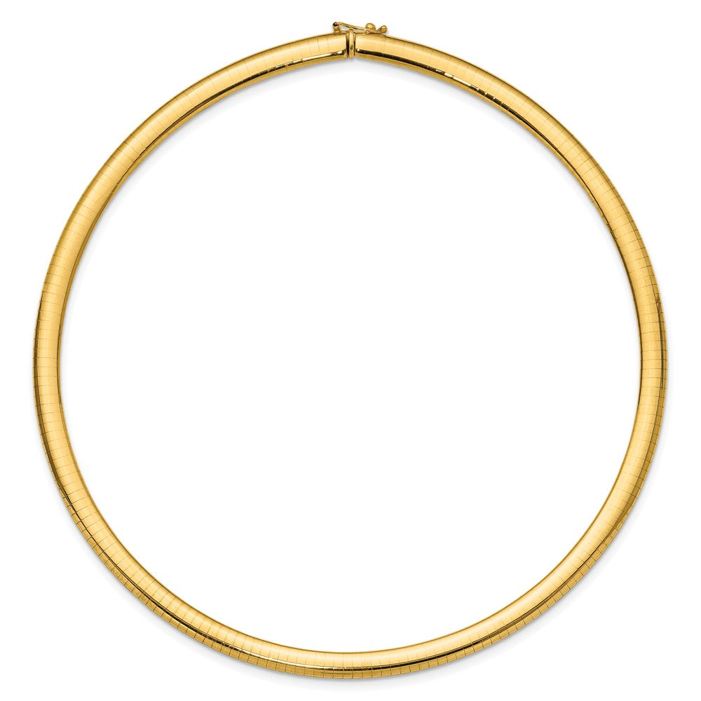 6mm Lightweight Omega Necklace