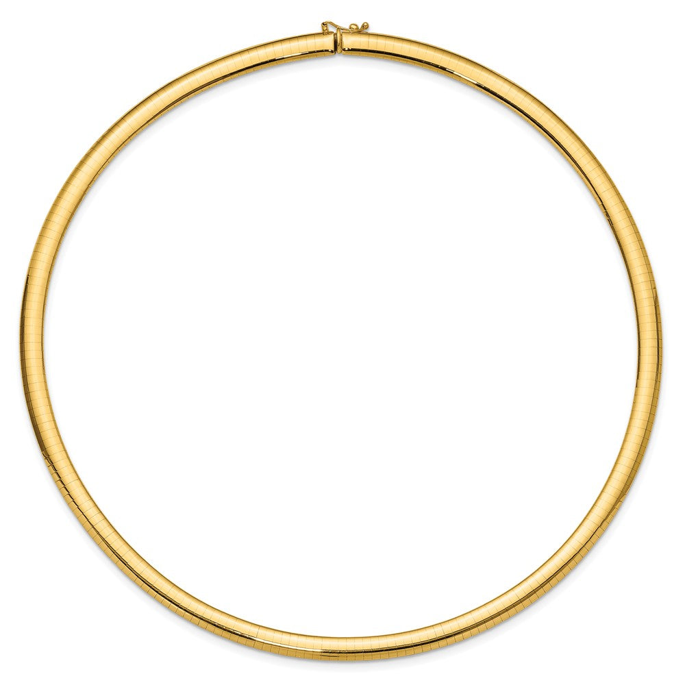 6mm Lightweight Omega Necklace