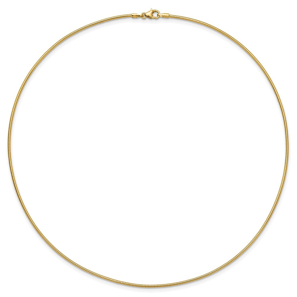 1.4mm Round Omega 18"