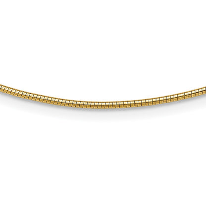 1.4mm Round Omega 18"