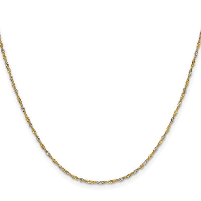 1.4mm Singapore Chain