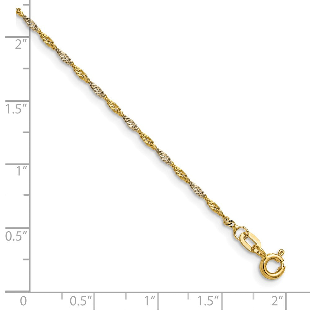 1.4mm Singapore Chain