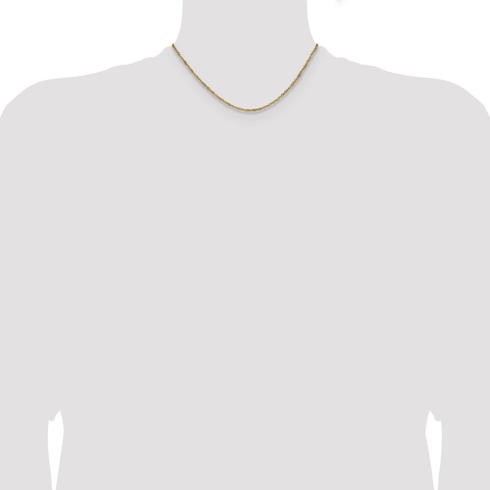 1.65mm Singapore Chain