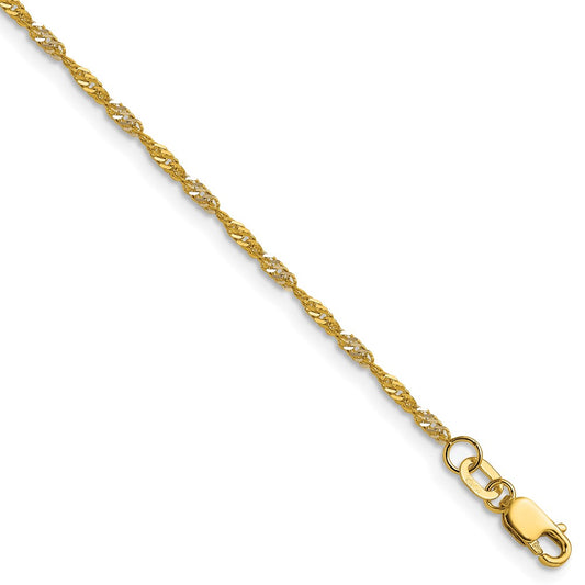 1.65mm Singapore Chain
