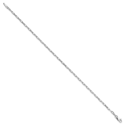 2.1mm Solid Beveled Paperclip Chain
