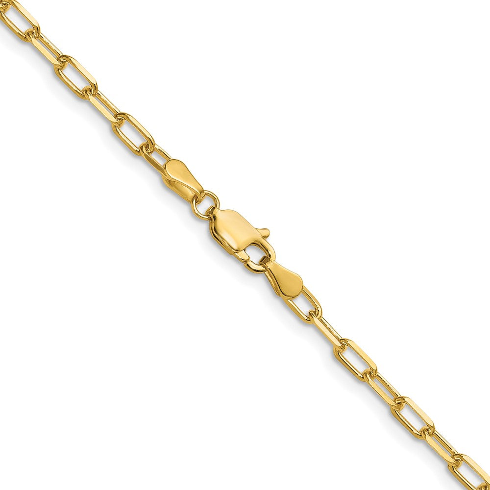 3.0mm Solid Beveled Paperclip Chain