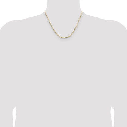 3.0mm Solid Beveled Paperclip Chain