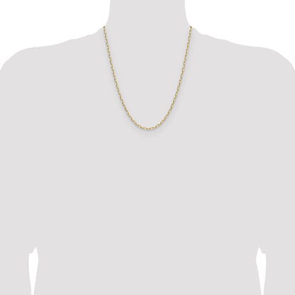 3.0mm Solid Beveled Paperclip Chain