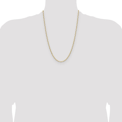 3.0mm Solid Beveled Paperclip Chain