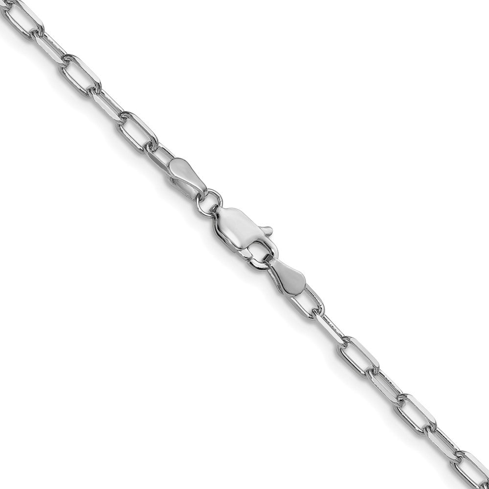 3.0mm Solid Beveled Paperclip Chain