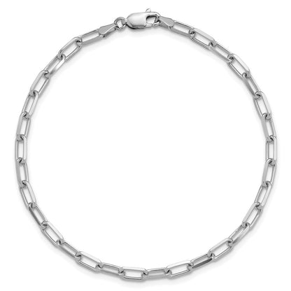 3.5mm Solid Beveled Paperclip Chain