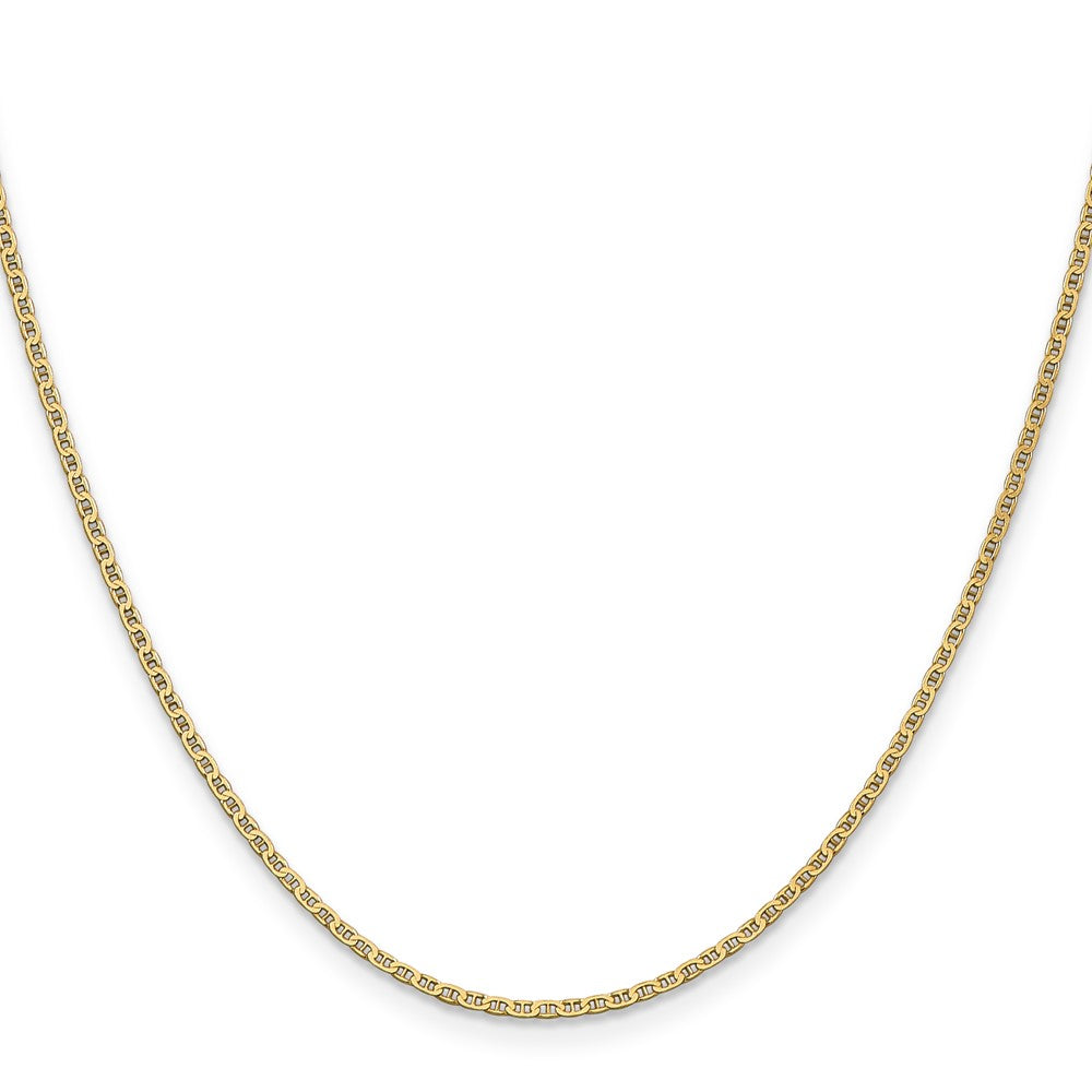1.5mm Lightweight Flat Anchor Link Pendant Chain