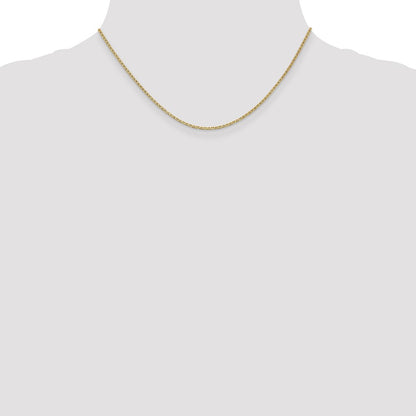 1.5mm Lightweight Flat Anchor Link Pendant Chain
