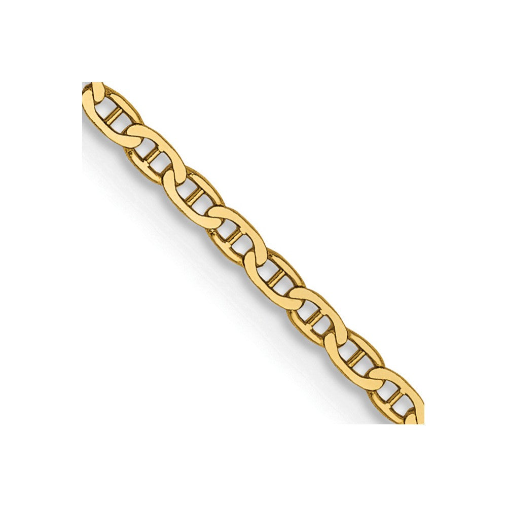 1.5mm Lightweight Flat Anchor Link Pendant Chain