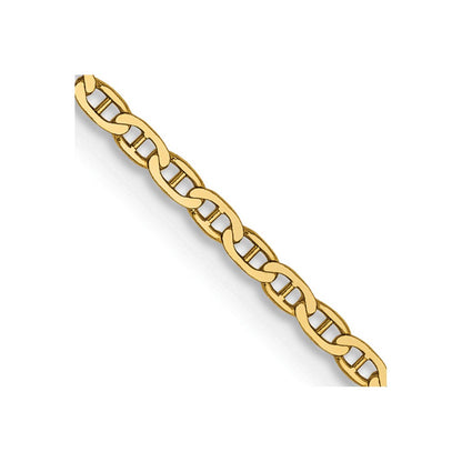 1.5mm Lightweight Flat Anchor Link Pendant Chain