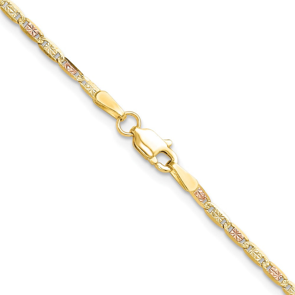 2.0mm Pavé Valentino Chain
