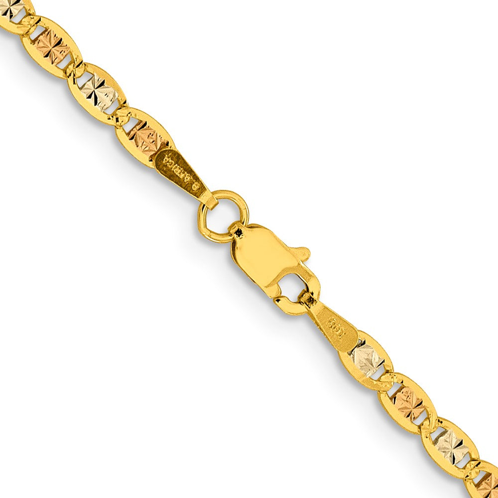2.75mm Pavé Valentino Chain