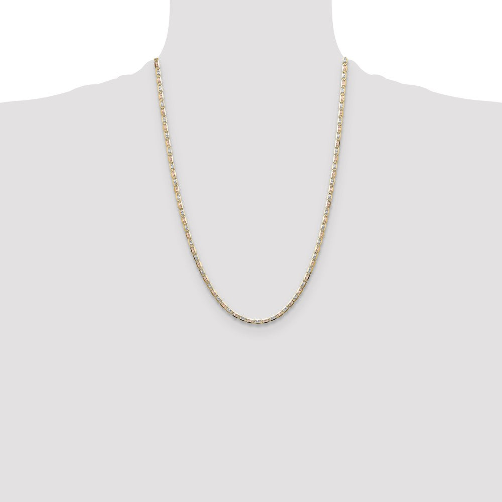 3.2mm Pavé Valentino Chain