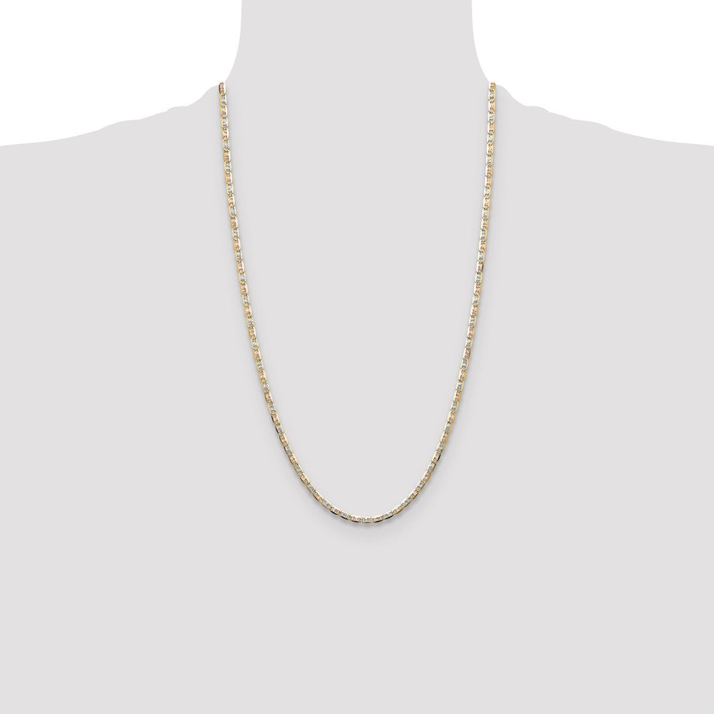 3.2mm Pavé Valentino Chain