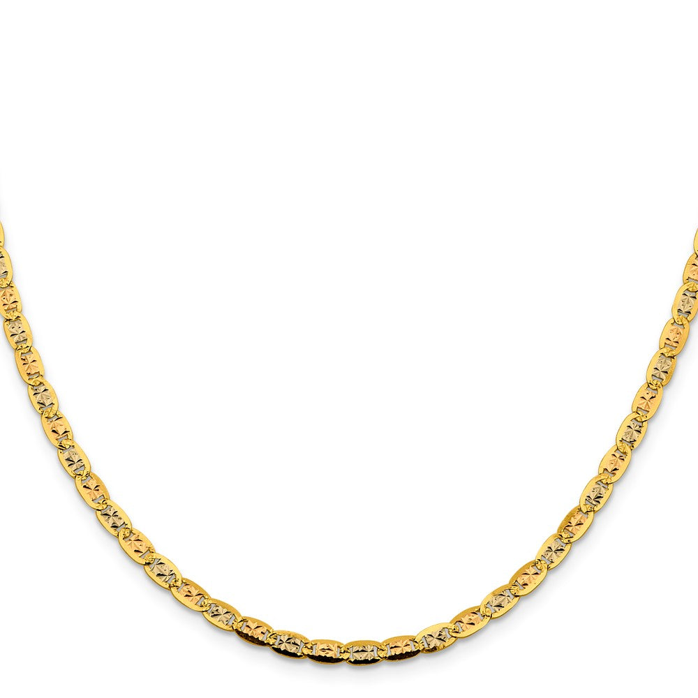 3.8mm Pavé Valentino Chain