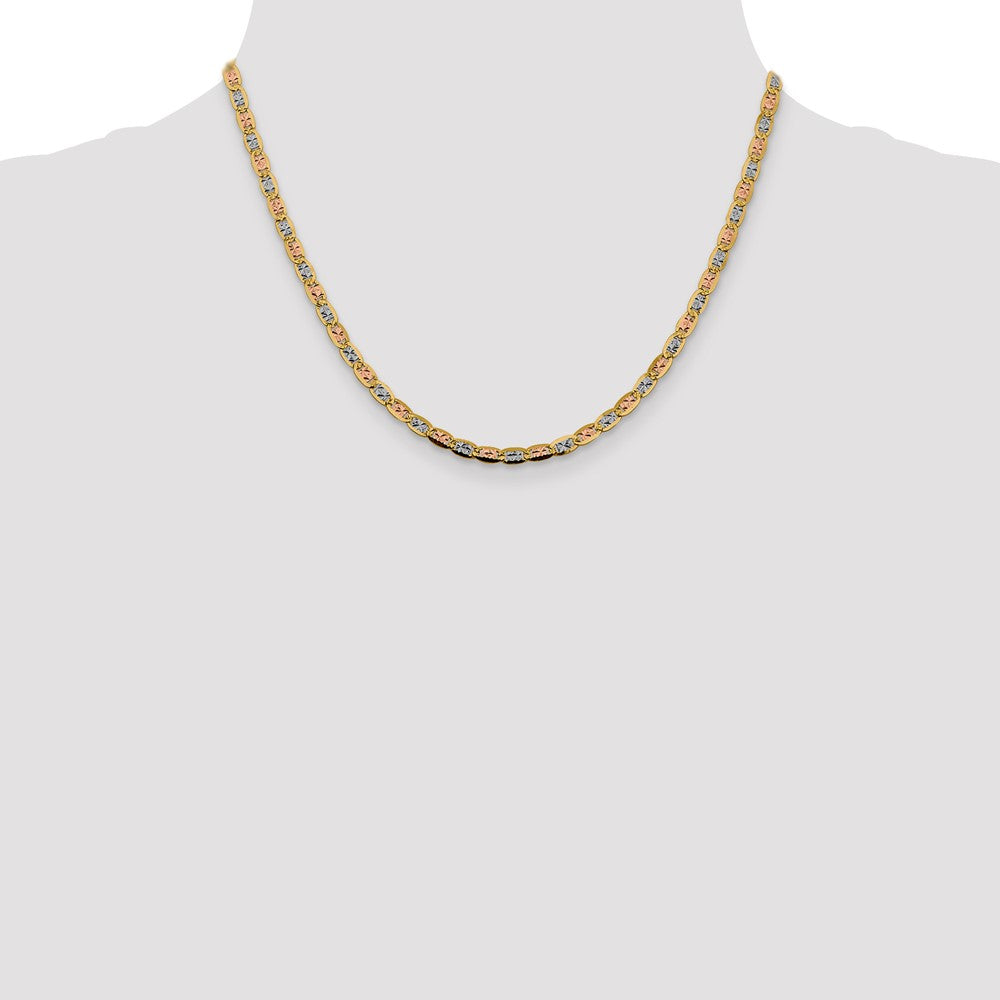 3.8mm Pavé Valentino Chain