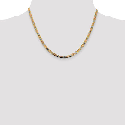 3.8mm Pavé Valentino Chain