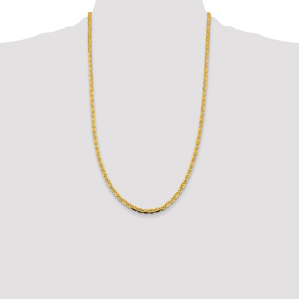 3.8mm Pavé Valentino Chain